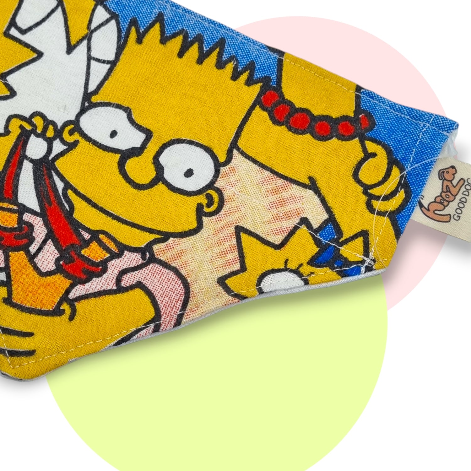 The Simpsons dog bandana